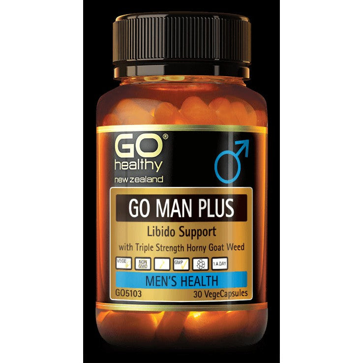 Go Man Plus VegeCapsules 60