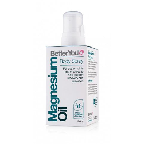 BetterYou Magnesium Oil Body Spray 100ml (Was Natural Spray)