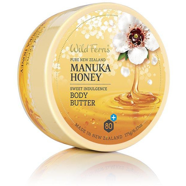 Wild Ferns Manuka Honey Sweet Indulgence Body Butter 175g (New)