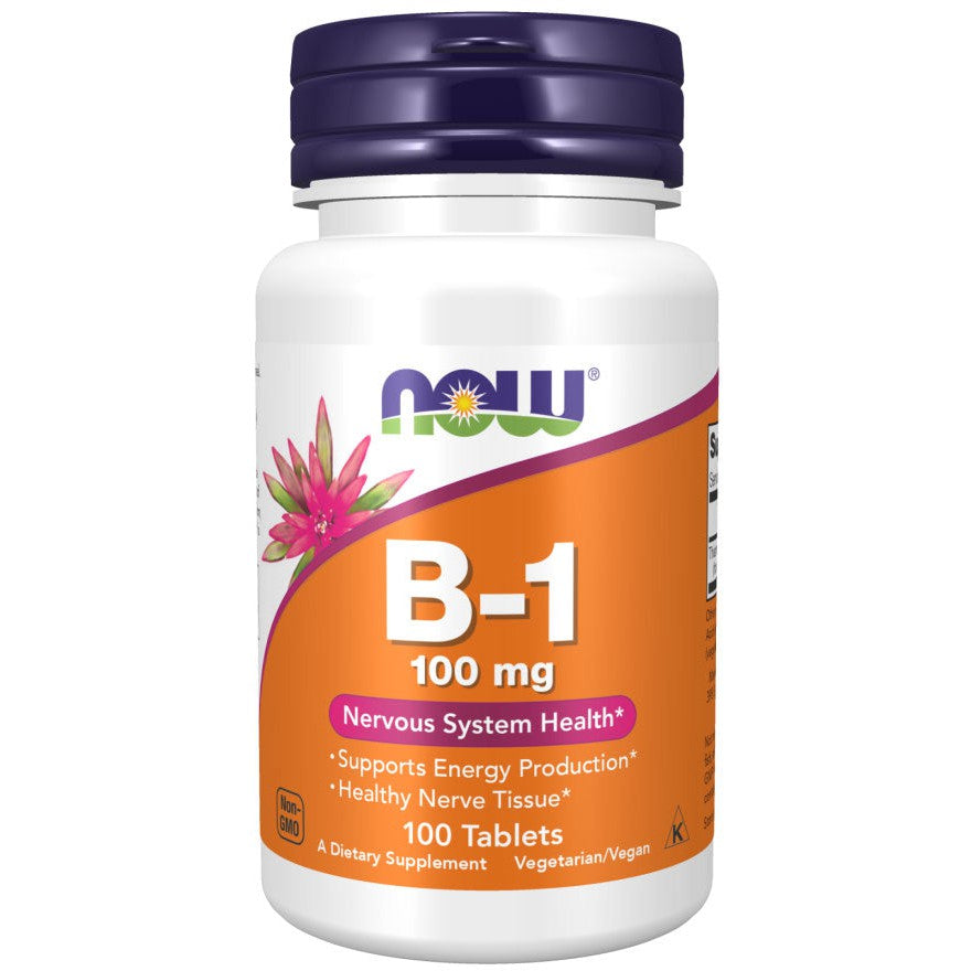 Now Vitamin B-1 100mg Tablets 100