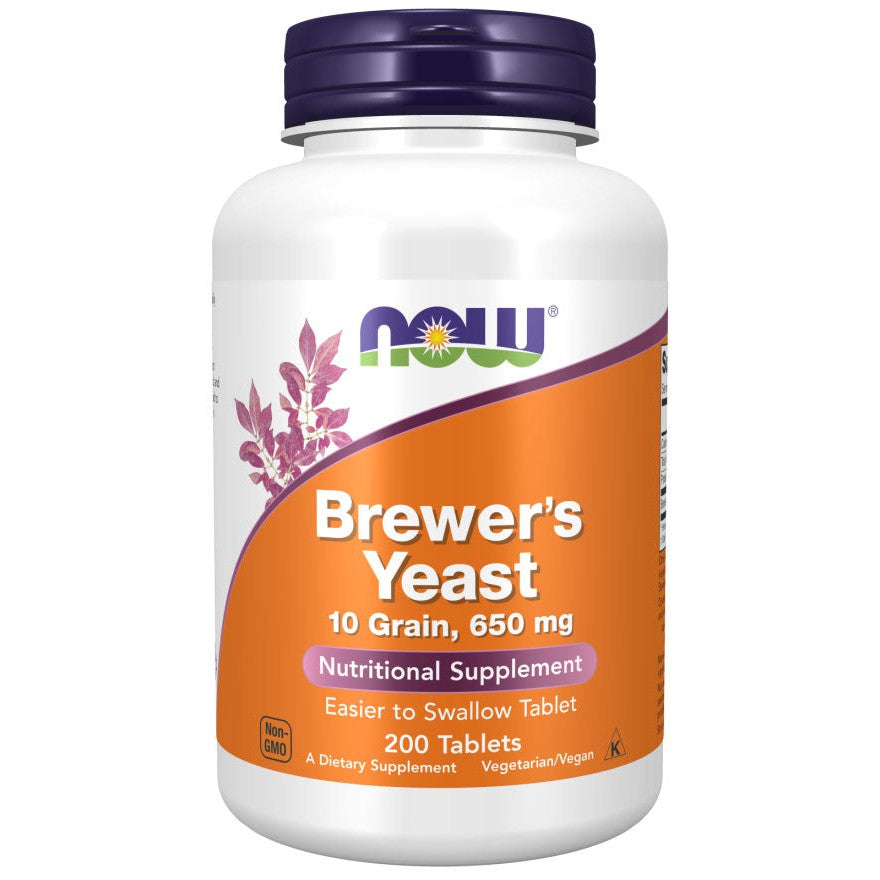 Now Brewers Yeast Tablets 200