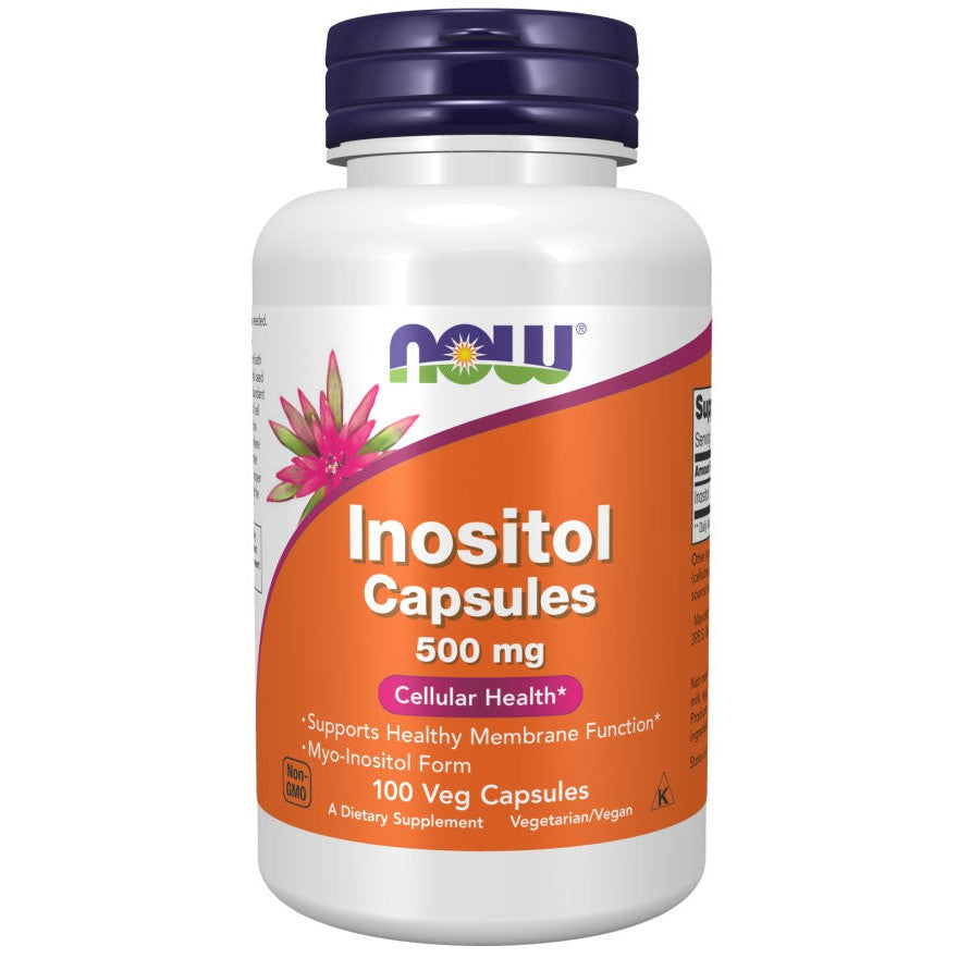 Now Inositol 500mg Vegecaps 100