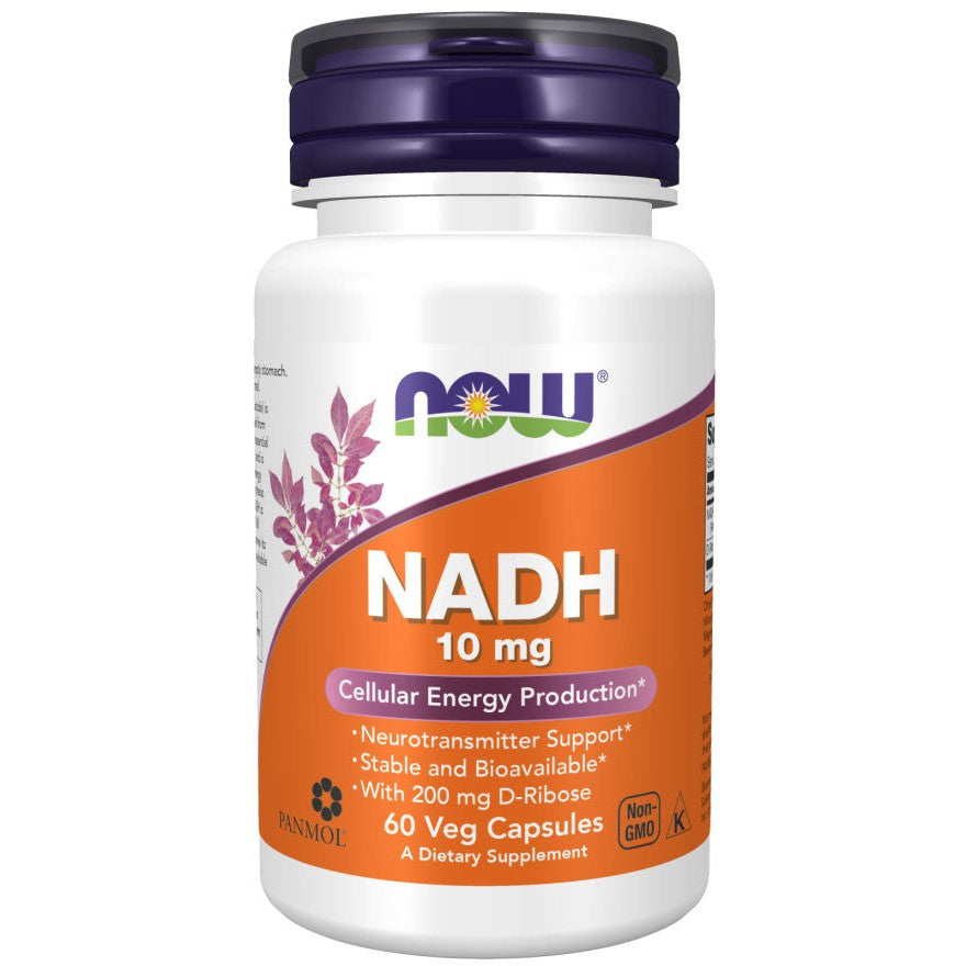 Now NADH 10mg Vegecaps 60