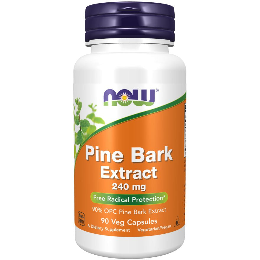 Now Pine Bark Extract 240mg Vegecaps 90