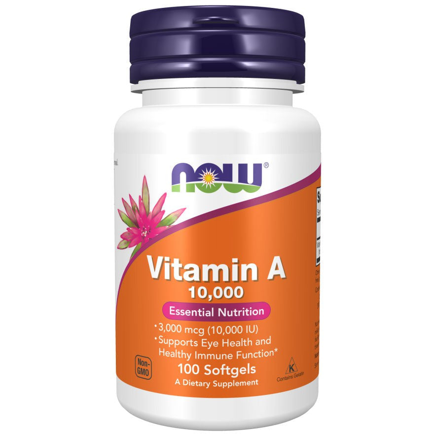 Now Vitamin A Softgels 100