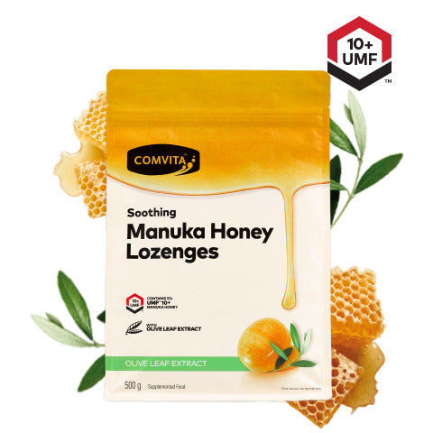 Comvita Manuka Honey Lozenges Olive Leaf 500g