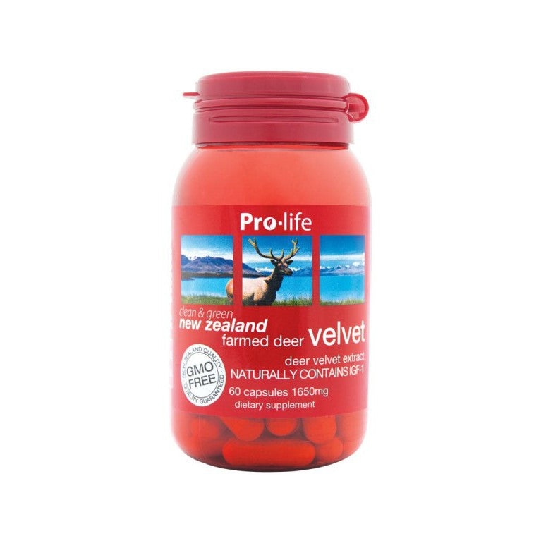 Pro-life Deer Velvet 60 Capsules