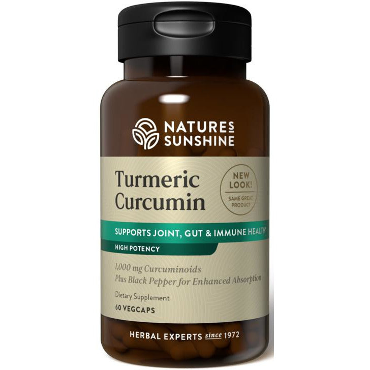 Natures Sunshine Turmeric Curcumin Capsules 60